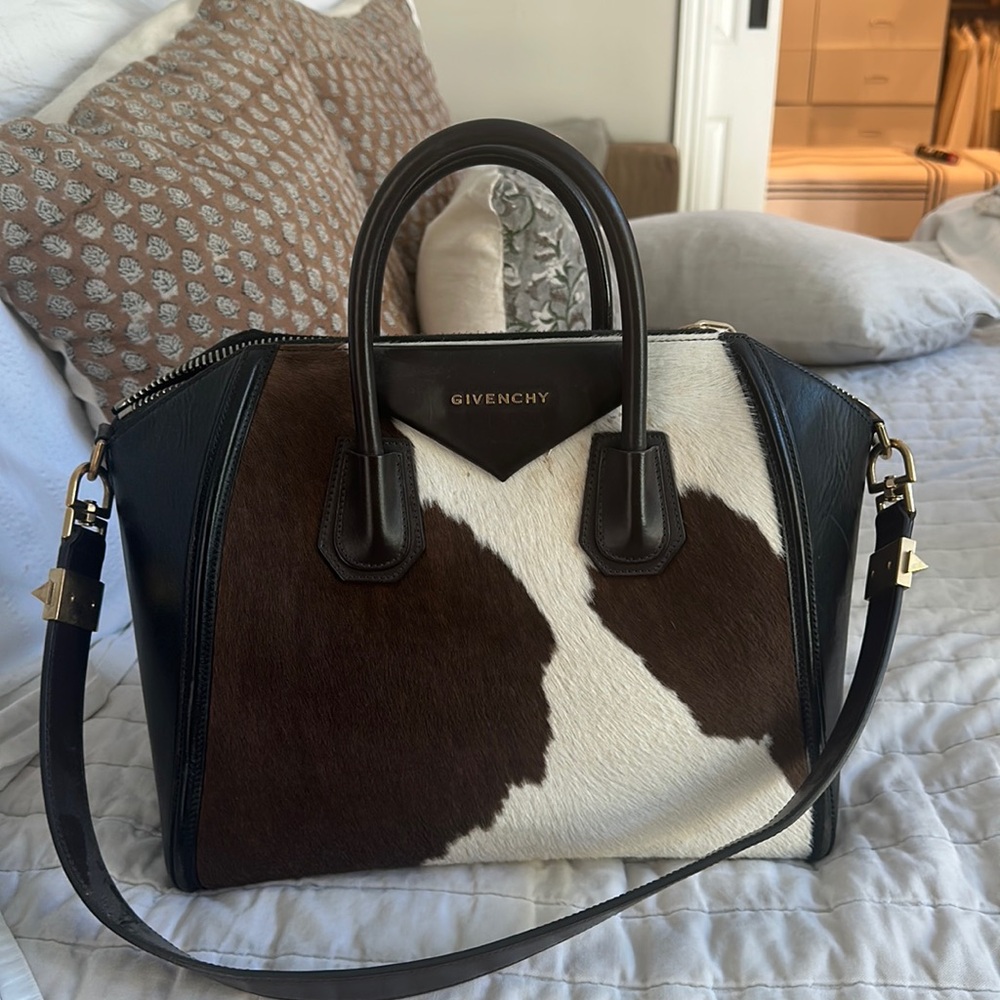 Givenchy Antigona Pony Bag Worn once for a country wedding no wear or tear